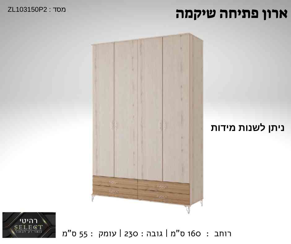 ארון פתיחה שקמה