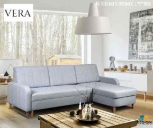 ספה פינתית נפתחת למיטה ורה VERA תוצרת פולין פתרונות אירוח מעוצבת מבית רהיטי SELECT