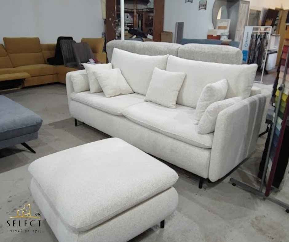 ספה נפתחת למיטה ASTI אסטי סלון נפתח למיטה מערכות ישיבה תוצרת אירופה