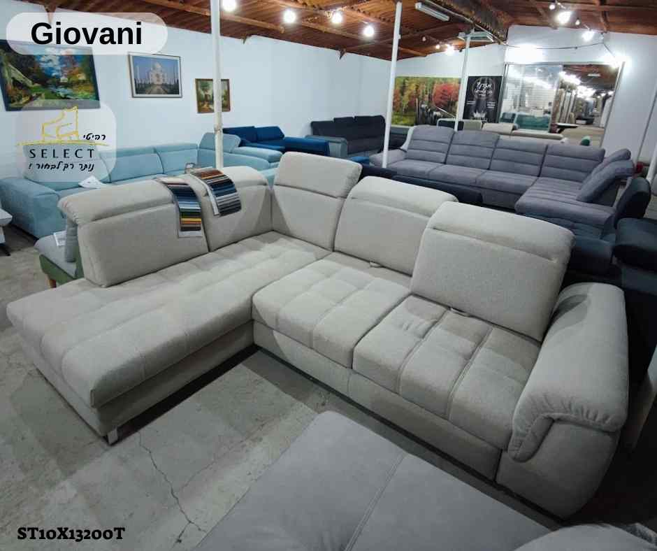 סלון פינתי Giovani נפתח מערכות ישיבה נפתחים למיטה ספות נפתחות למיטה תוצרת פולין