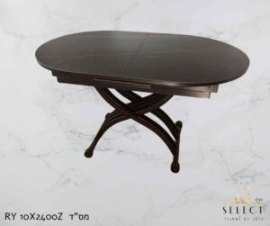 שולחן טרנספורמר N-19 קרמיקה שולחנות טרנספורמר שולחן סלון מתרומם מבית רהיטי SELECT