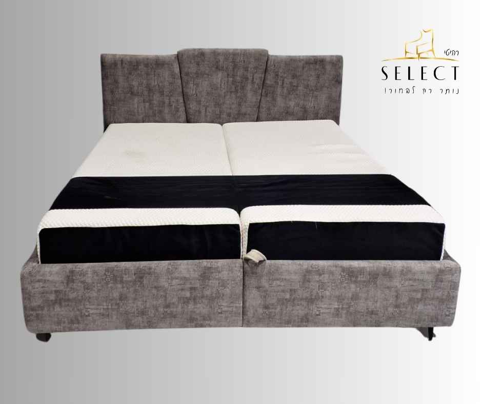 מיטה זוגית מרופדת סלסט ניתנת להפרדה יהודית