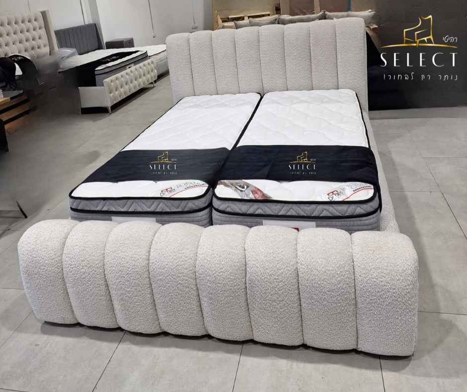 מיטה זוגית מרופדת דוריס ניתנת להפרדה יהודית