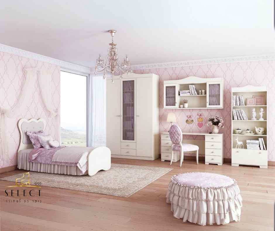 חדר נסיכות מעוצב פרינסס חדרי ילדים בהתאמה אישית מבית רהיטי SELECT