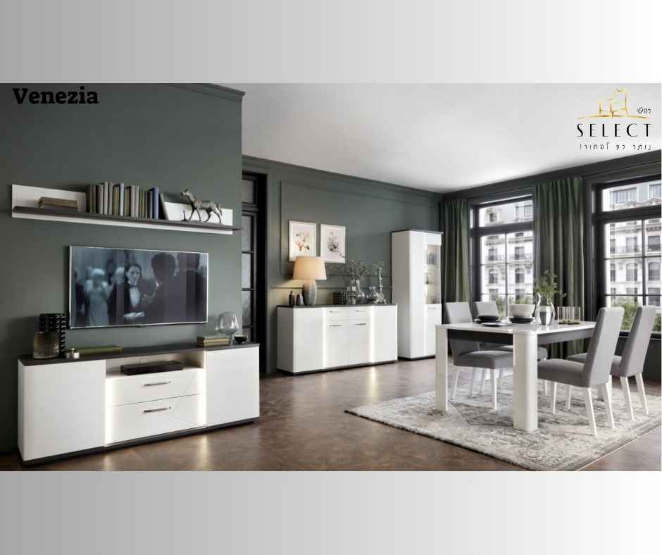 מזנון מעוצב Venezia מזנונים מעוצבים תוצרת אירופה מבית רהיטי סלקט