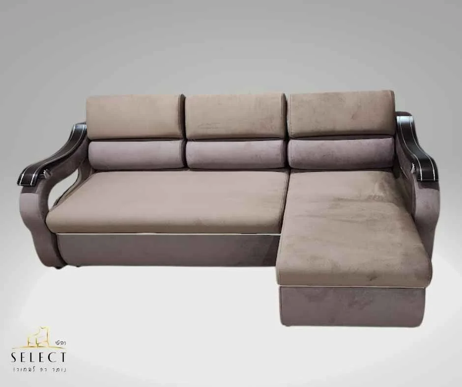 סלון פינתי נפתח למיטה ג'אז JES מערכות ישיבה תוצרת אירופה