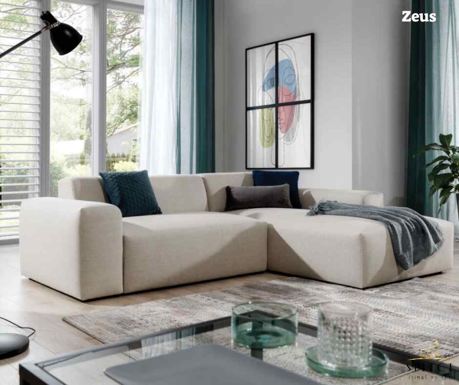 ספה נפתחת למיטה Zeus ספות אירוח מעוצבות מבית רהיטי SELECT