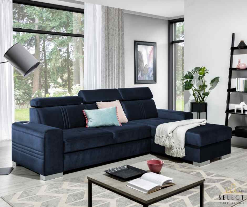 ספה נפתחת למיטה LUPO MINI ספות אירוח מעוצבות מבית רהיטי SELECT