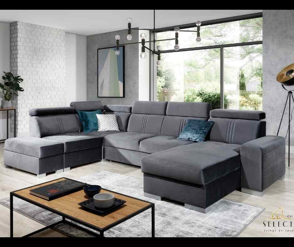 ספה נפתחת למיטה לופו ספות אירוח מעוצבות מבית רהיטי SELECT