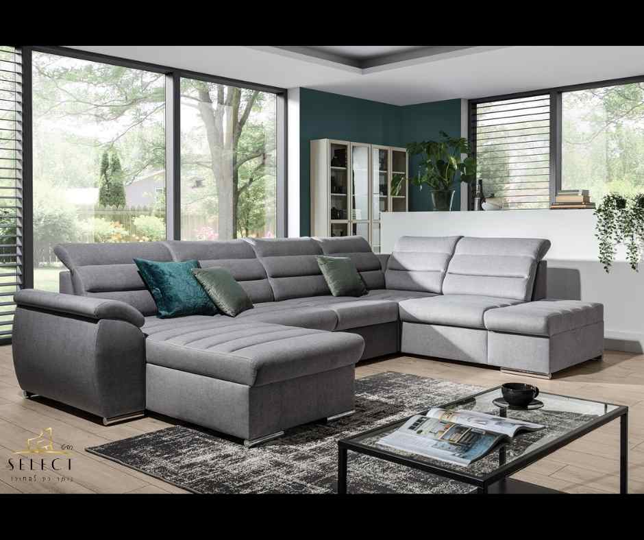 ספה נפתחת למיטה KOS ספות אירוח מעוצבות מבית רהיטי SELECT