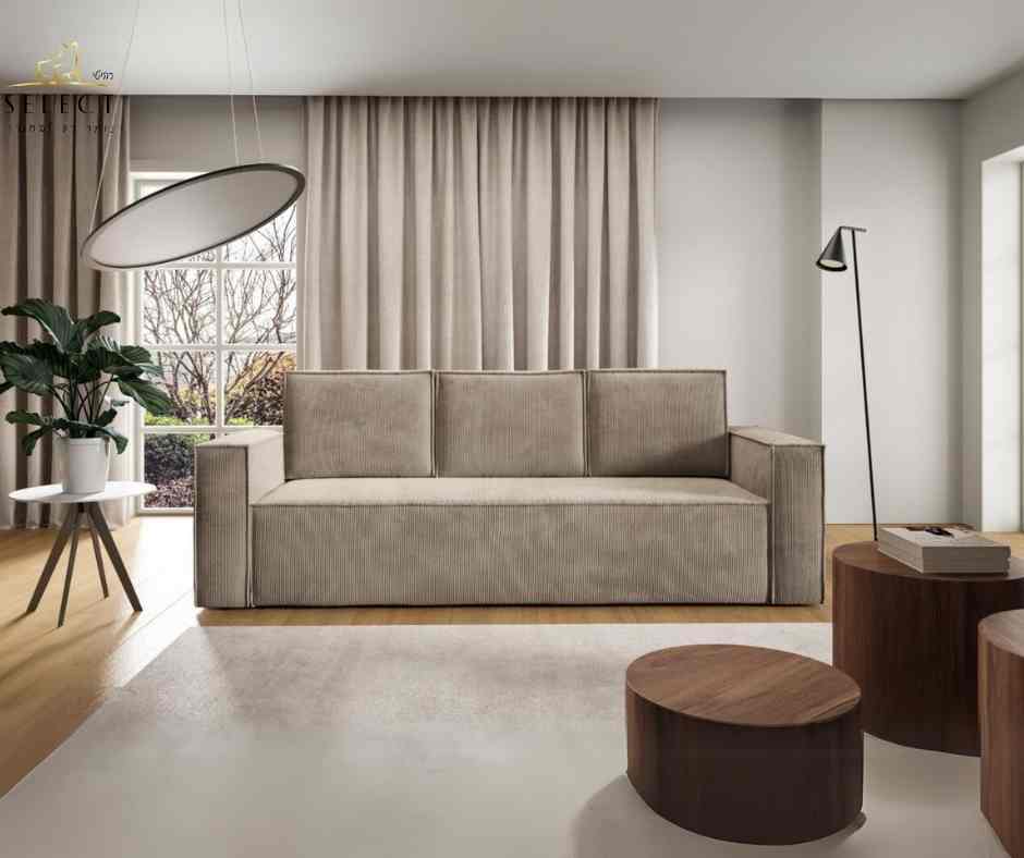 ספה נפתחת למיטה BN-CORI ספות אירוח מעוצבות מבית רהיטי SELECT