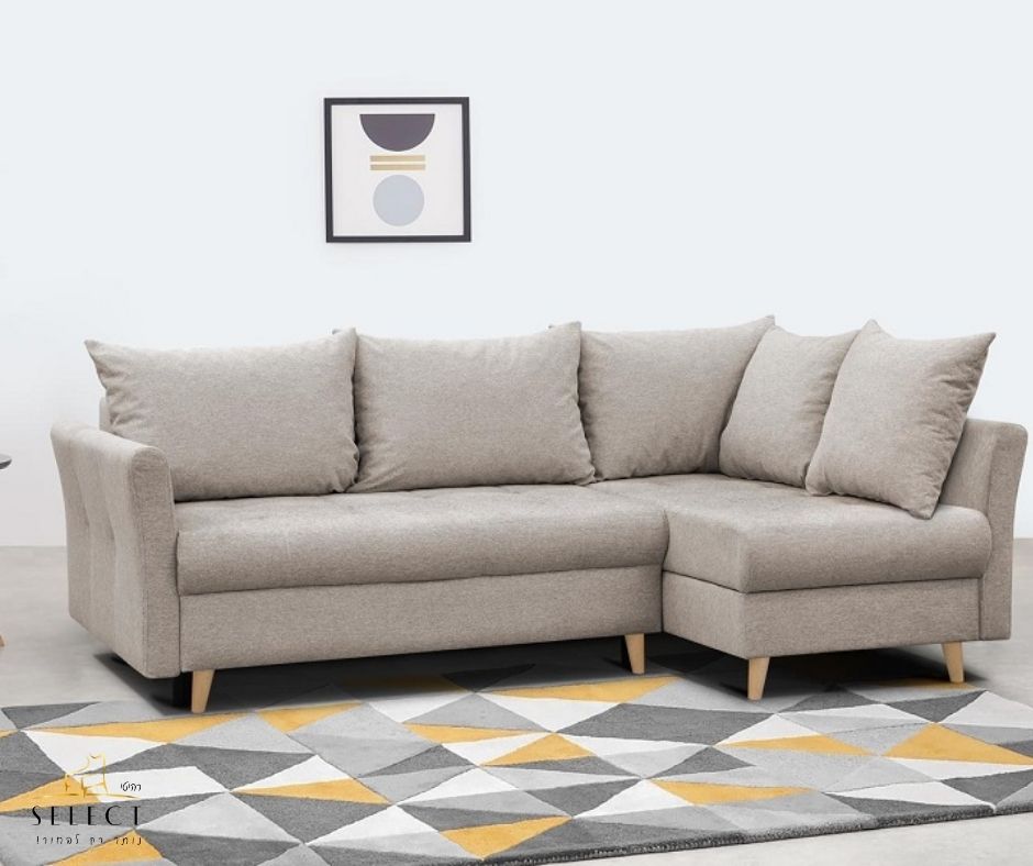 ספה נפתחת למיטה LEV-NIKO ספות אירוח מעוצבות מבית רהיטי SELECT