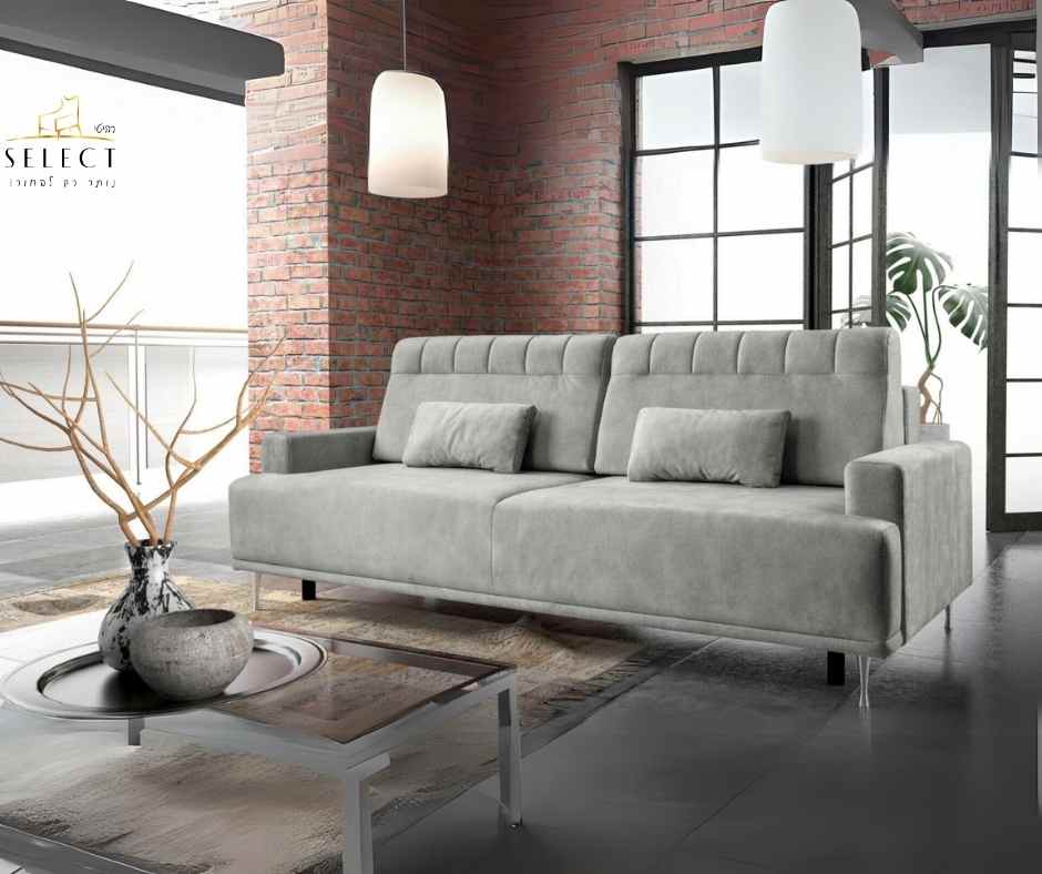 ספה מעוצבת נפתחת למיטה אוזו מערכות ישיבה נפתחים למיטה מבית רהיטי סלקט