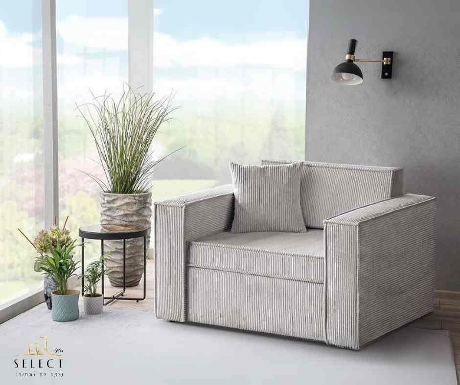 כורסא נפתחת למיטה DAVE ספות אירוח מעוצבות מבית רהיטי SELECT