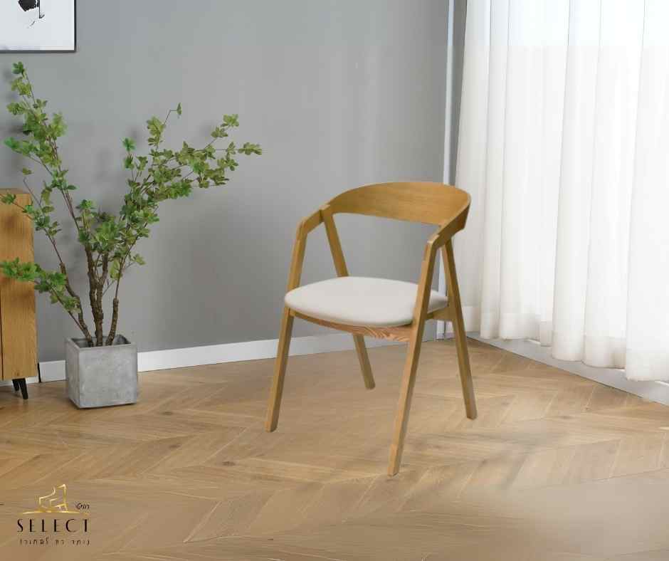 כיסא-עץ-מרופד-VAL-504- כיסאות אוכל ובר מעוצבים – איכות ונוחות מבית רהיטי סלקט