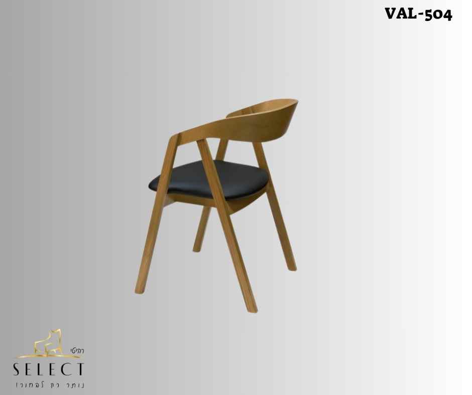 כסא אוכל עץ VAL-504 – תמונה 4