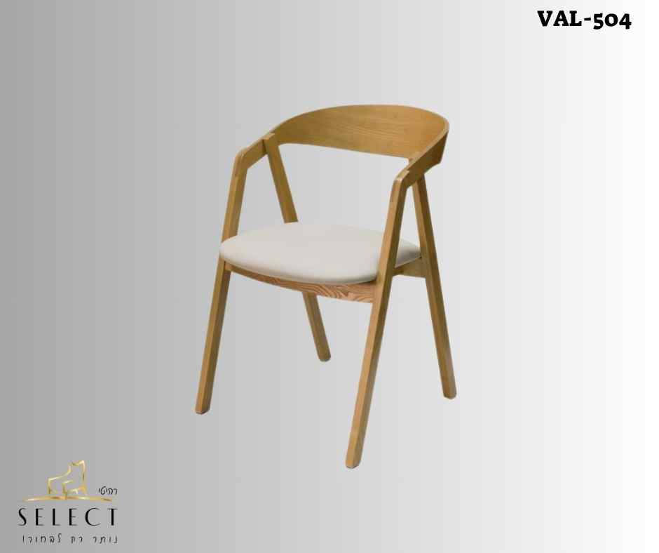 כסא אוכל עץ VAL-504 – תמונה 2