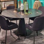 שיש שחור עם גידים