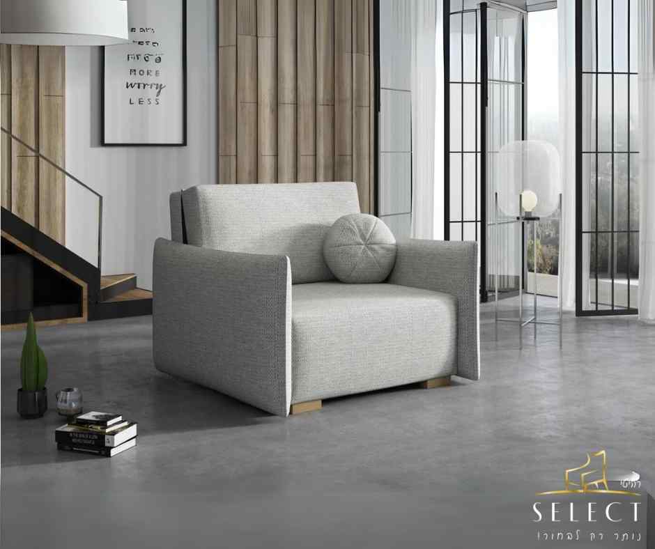 כורסא נפתחת למיטה BN-VIVA-GROW-3 מערכות ישיבה תוצרת אירופה | סלונים נפתחים למיטה – רהיטי סלקט